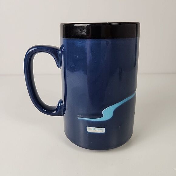 Vintage Signed Otagiri Humpback Whales Mug Cup Japan - Picture 3 of 9